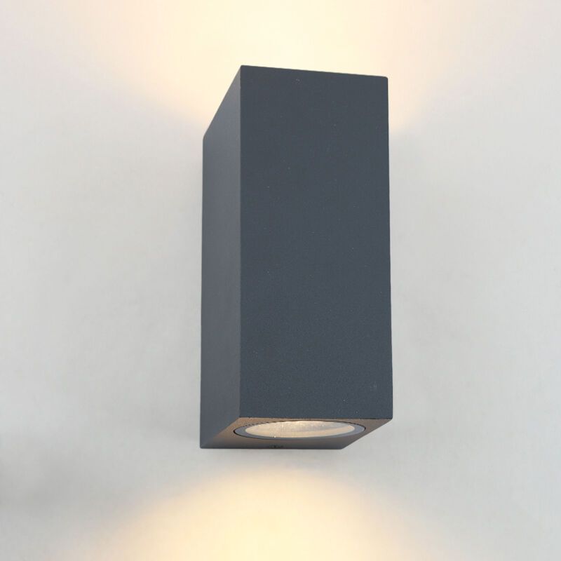 Modern outdoor light anthracite, Corella, IP44