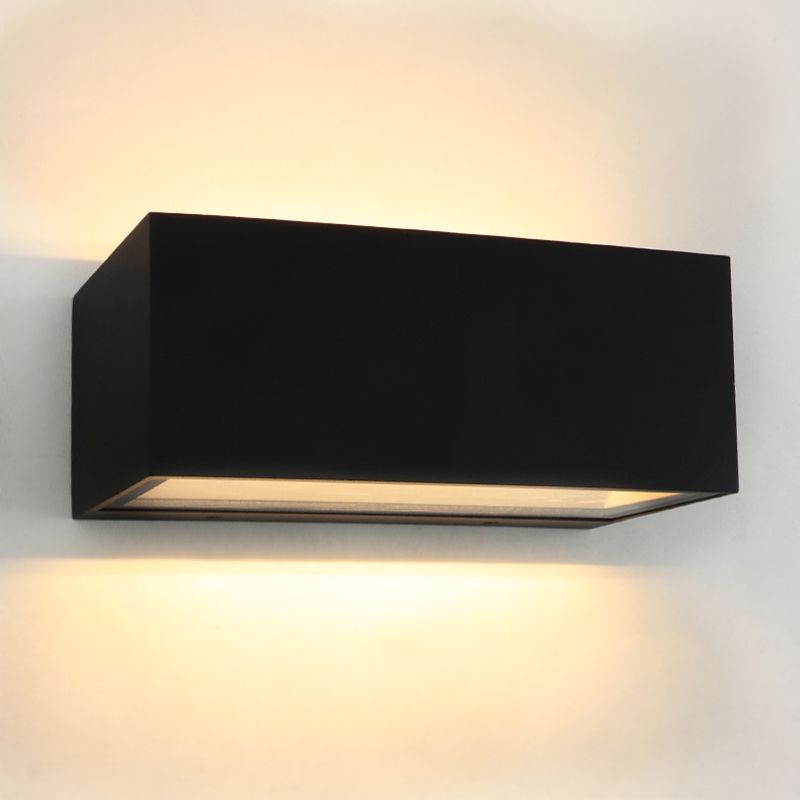 Modern outdoor light black, Cailey, 10W, 3000K LED, IP54 Modern outdoor light black, Cailey, 10W, 3000K LED, IP54