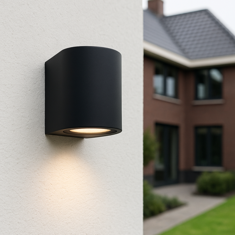 Modern outdoor light black, Corina, IP44 Modern outdoor light black, Corina, IP44