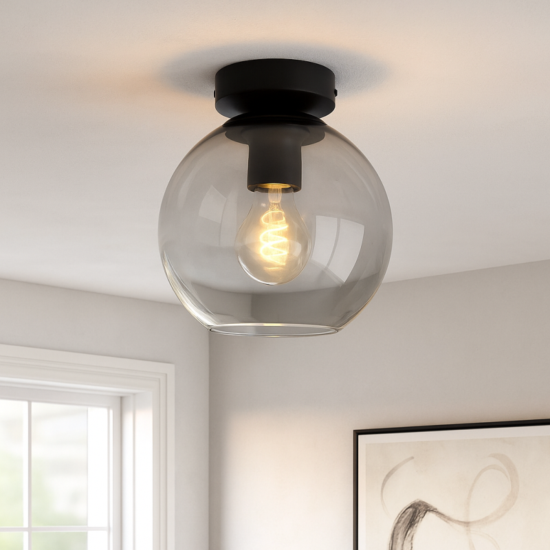 Design ceiling light grey, Giada