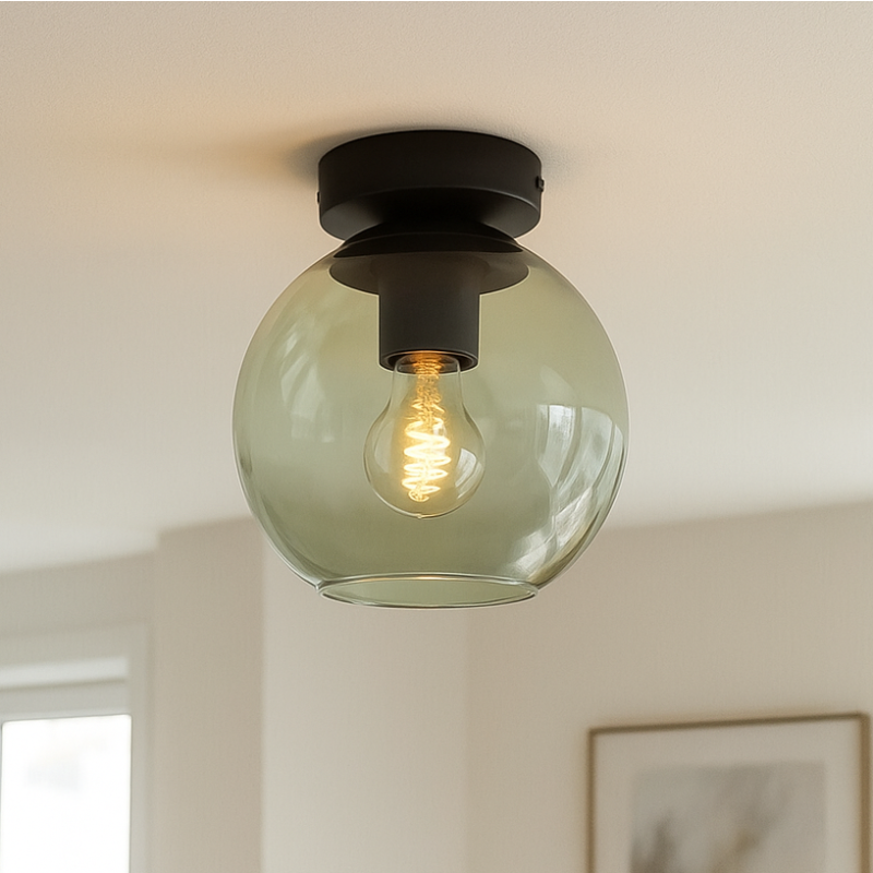 Design ceiling light green, Giada