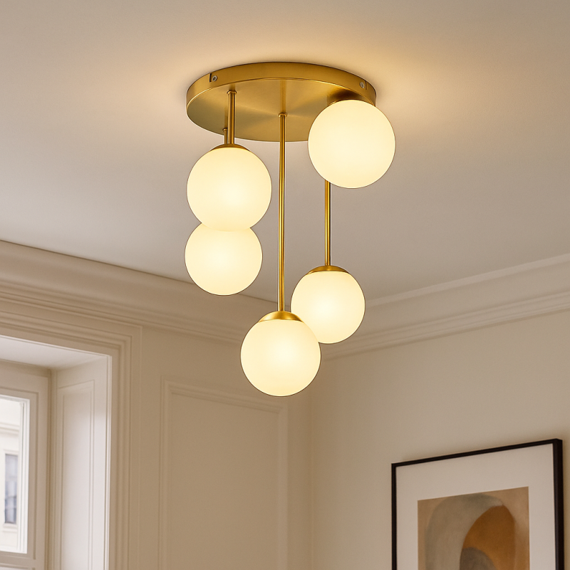 Design ceiling light brass, Stacy Design ceiling light brass, Stacy