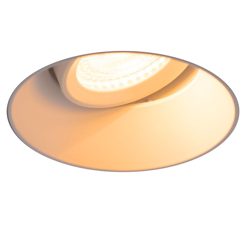 Aluminium trimless recessed downlight white, Sanaz