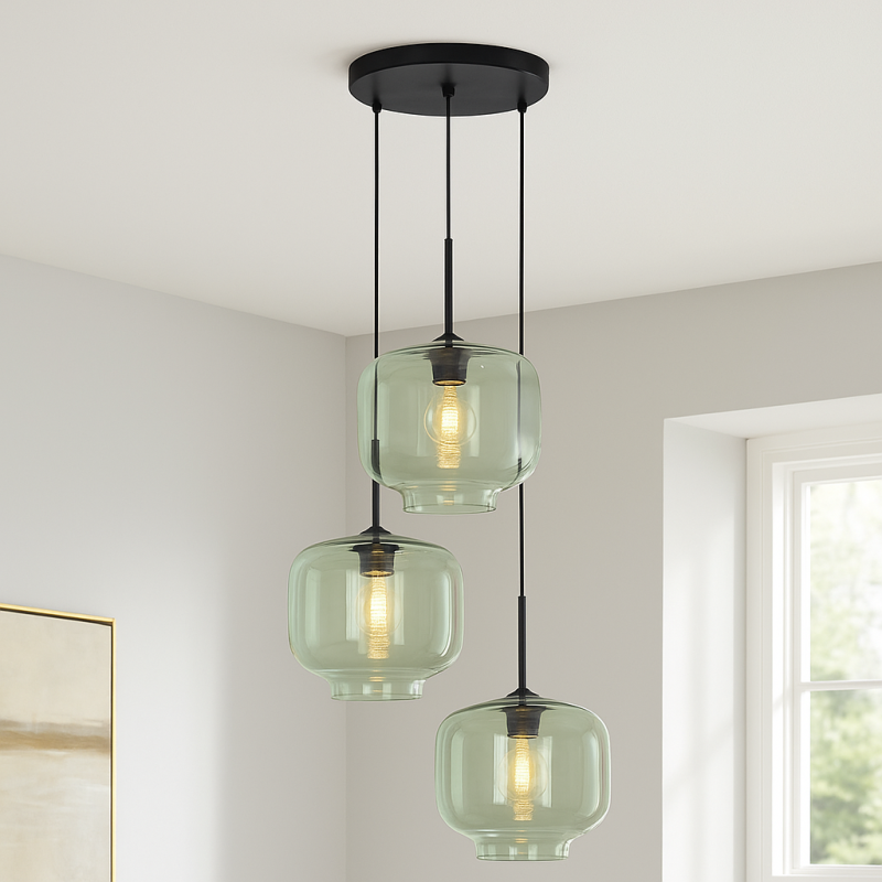 Retro pendant light green, Anniek Retro pendant light green, Anniek