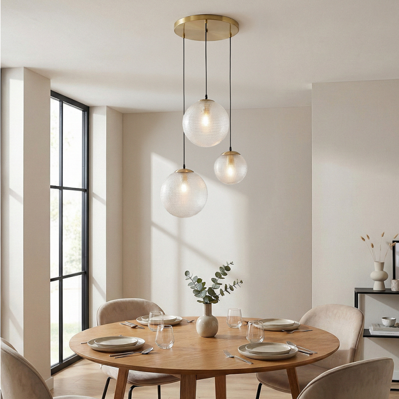 Design pendant light transparent, Dolf