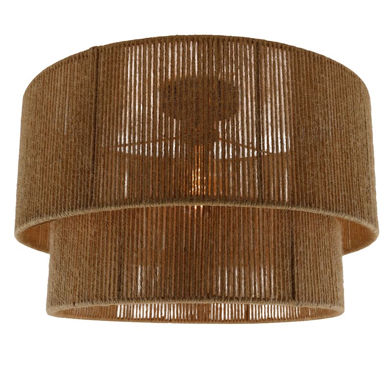 Rustic ceiling light brown, Selena