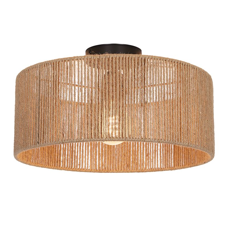Rustic ceiling light brown, Selena
