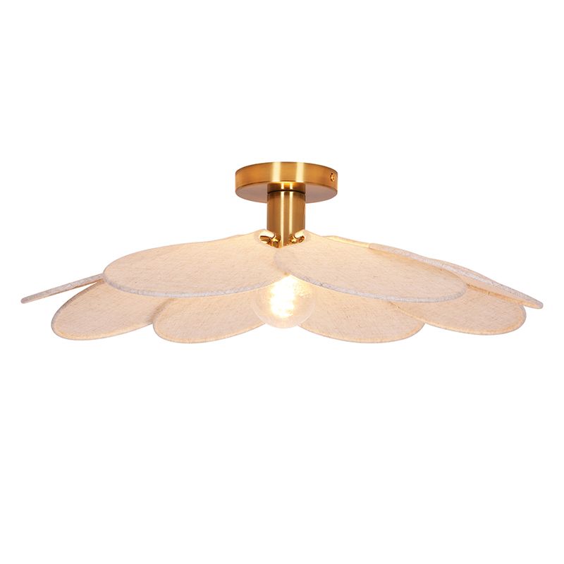 Japandi ceiling light beige, Nena