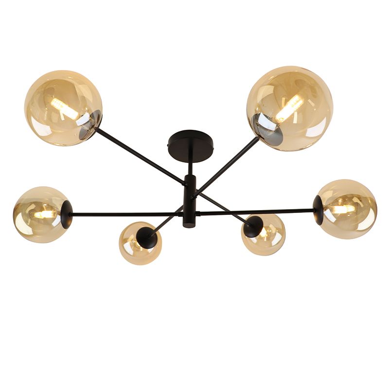 Design ceiling light amber, Remo