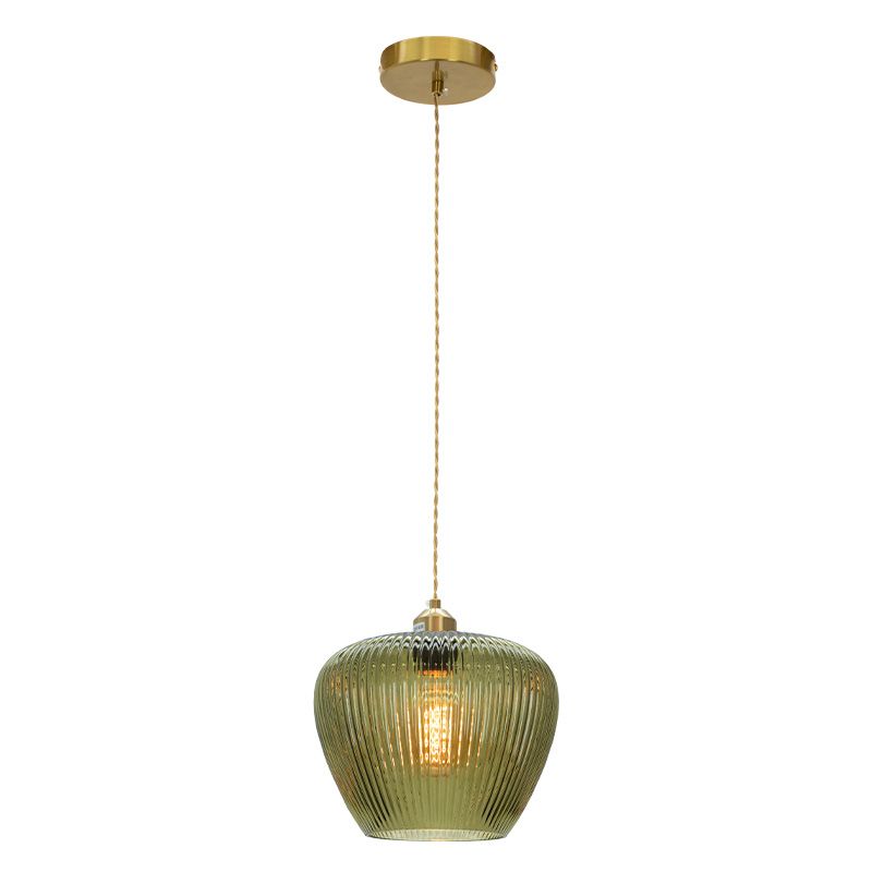 Retro pendant light green, Rhode