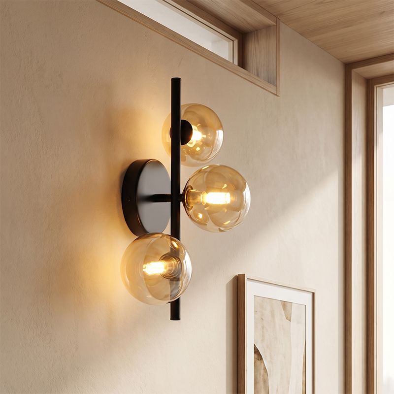 Design wall light amber, Remo