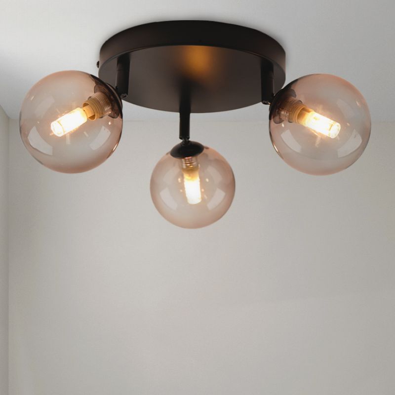 Modern bathroom ceiling light amber, Amer, IP44 Modern bathroom ceiling light amber, Amer, IP44