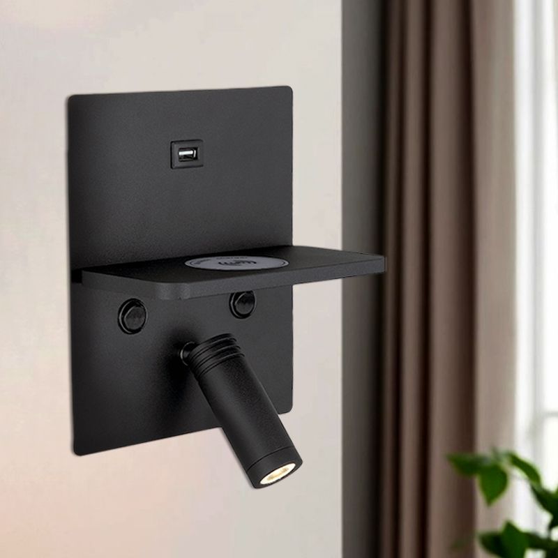 Modern wall light black, Isabella, 3W, 3000K LED, with switch Modern wall light black, Isabella, 3W, 3000K LED, with switch