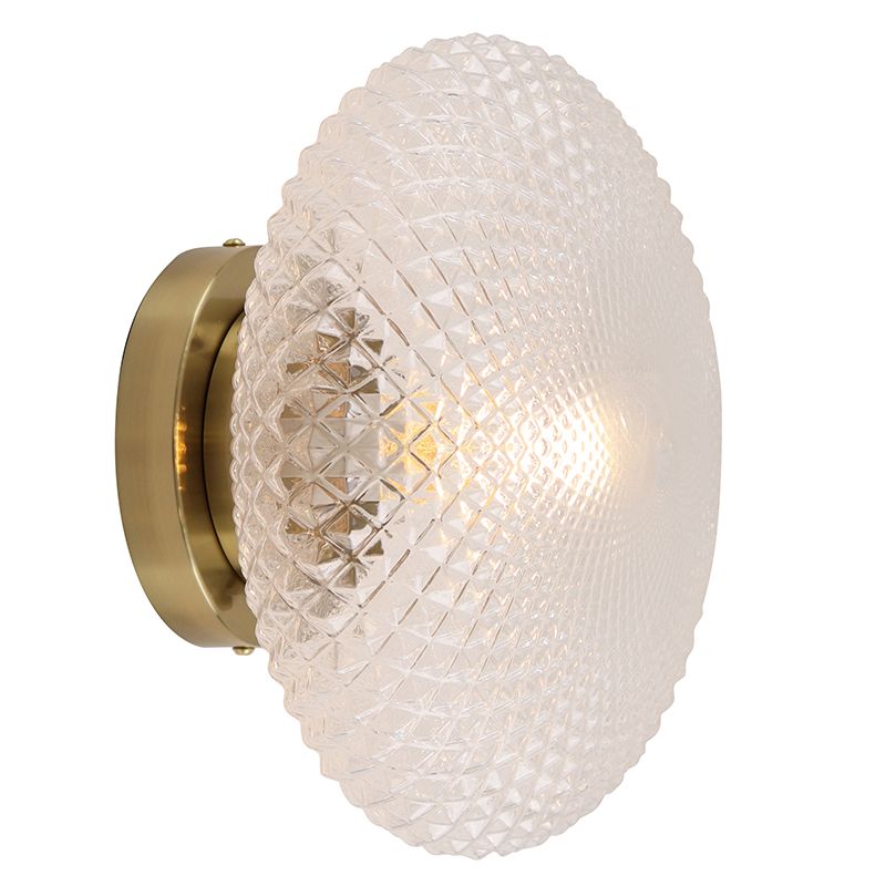 Retro wall light brass, Valesca Retro wall light brass, Valesca