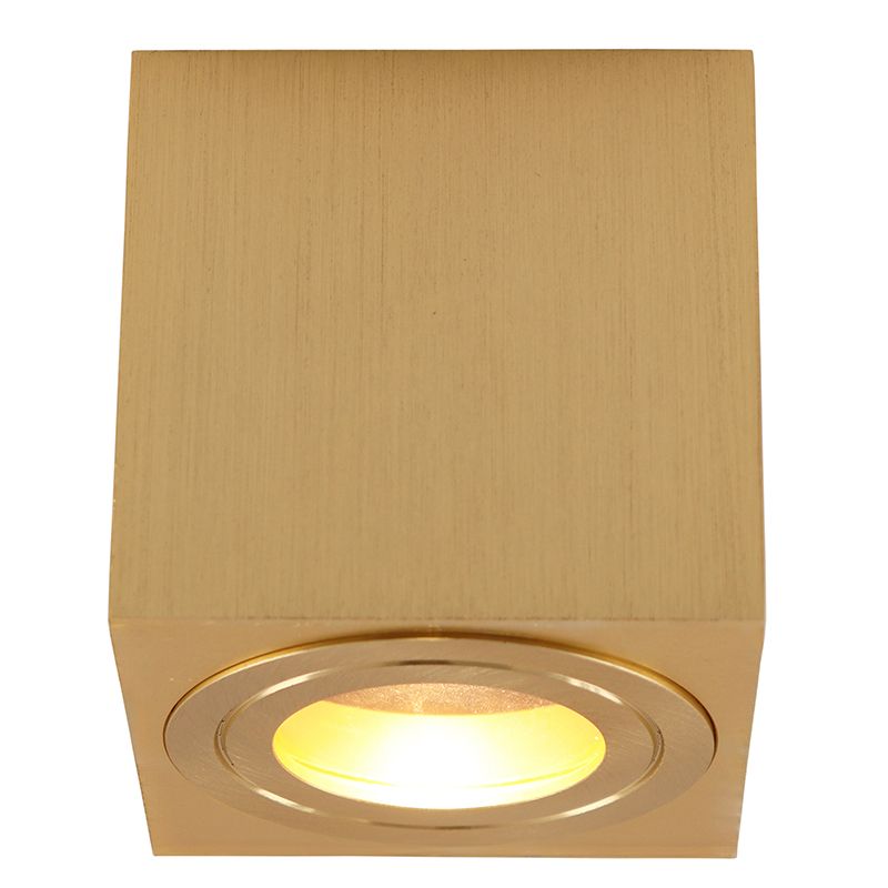 Metal surface mounted downlight brass, Alion, IP44 Metal surface mounted downlight brass, Alion, IP44