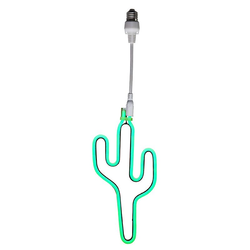 Plastic LED string light bulb green, Cactus, IP44 Plastic LED string light bulb green, Cactus, IP44