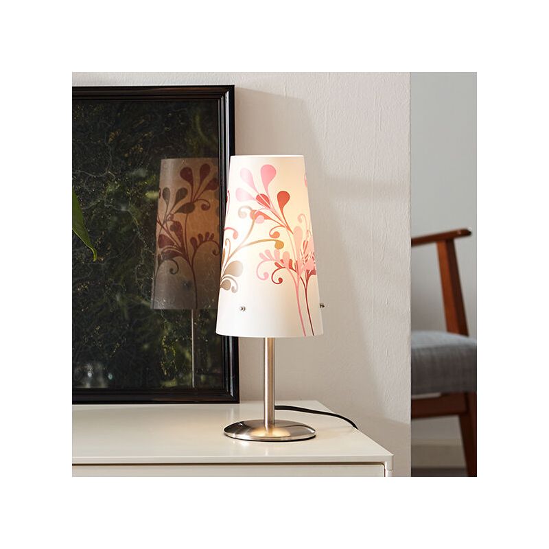 Plastic table lamp chrome, Nayra Plastic table lamp chrome, Nayra