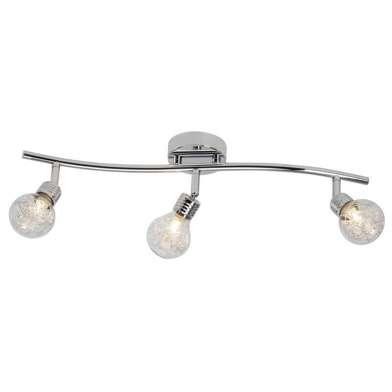 Glass ceiling spotlight chrome, Joleyn Glass ceiling spotlight chrome, Joleyn