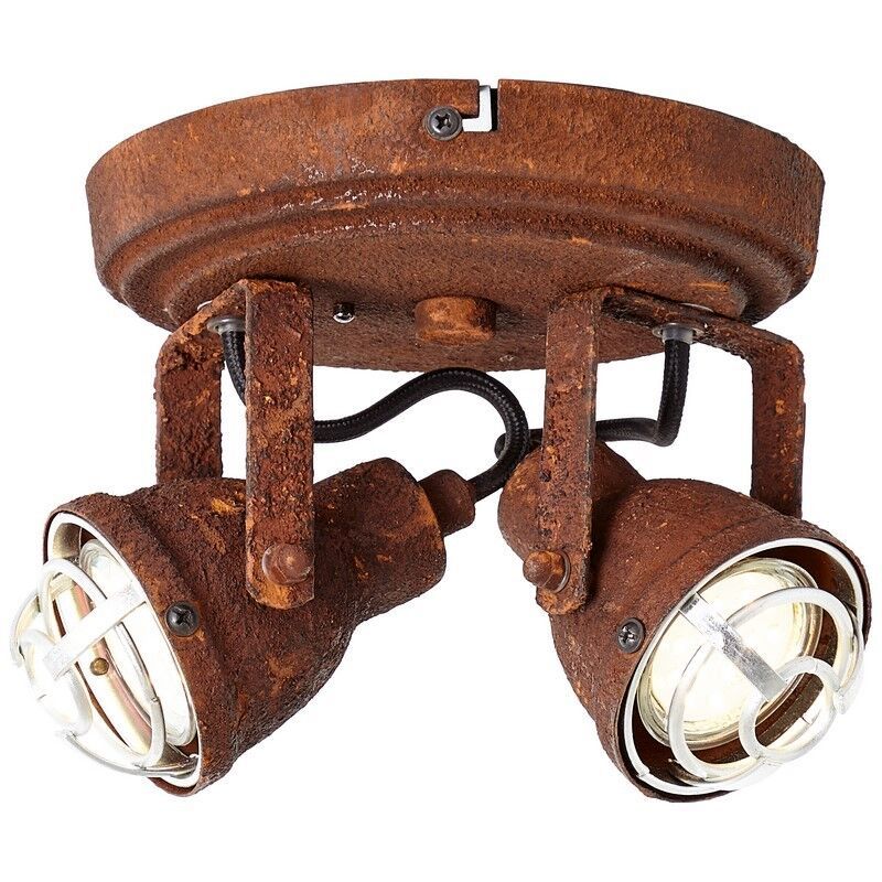 Industrial ceiling spotlight rust coloured, Abyga Industrial ceiling spotlight rust coloured, Abyga