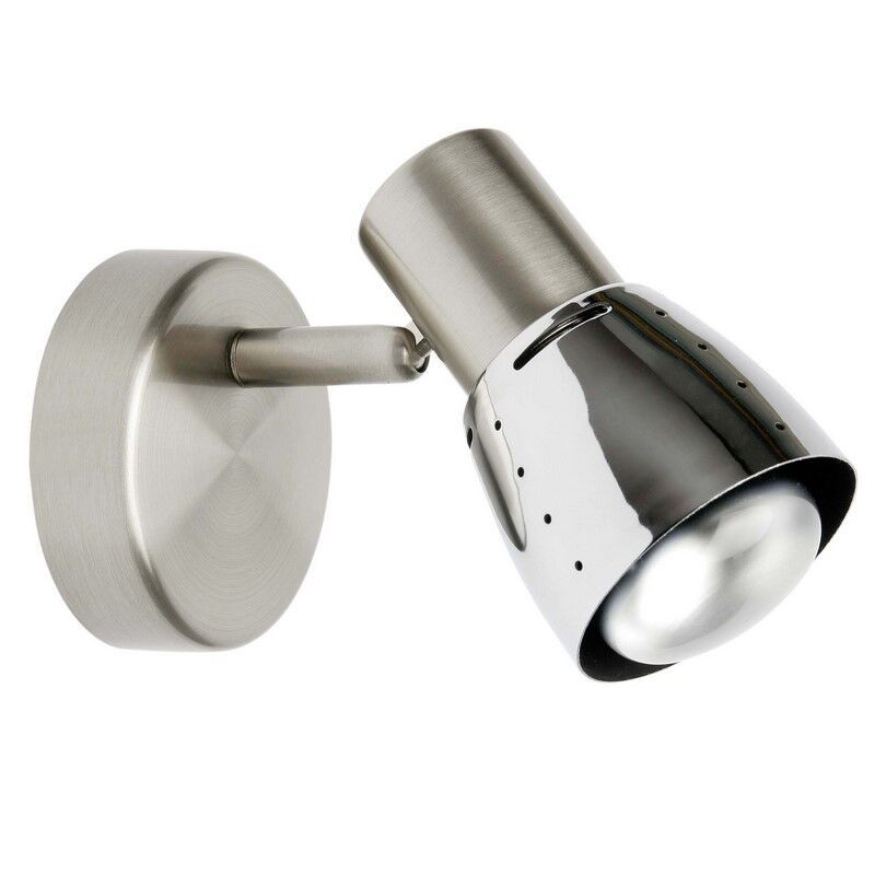 Metal wall light chrome, Rieko