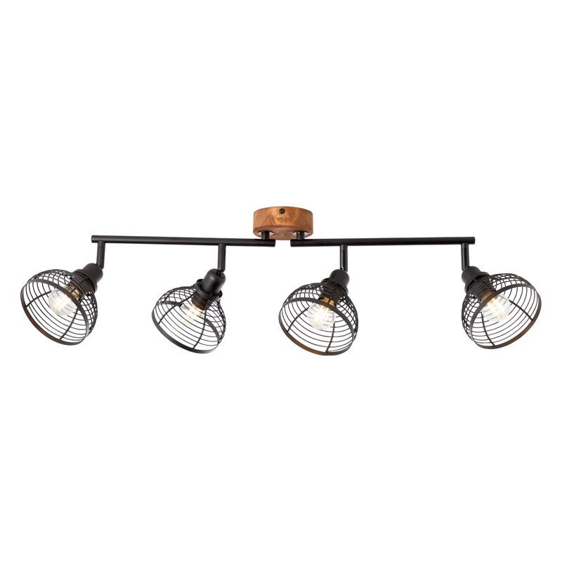Wood ceiling spotlight brown, Willard Wood ceiling spotlight brown, Willard