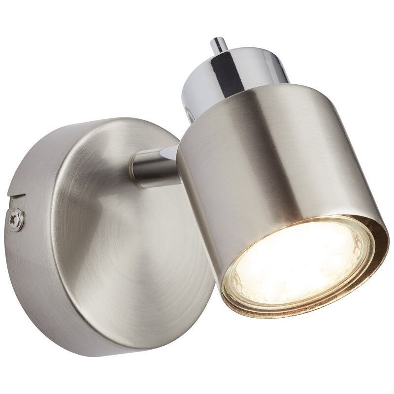 Modern wall light nickel, Fenne