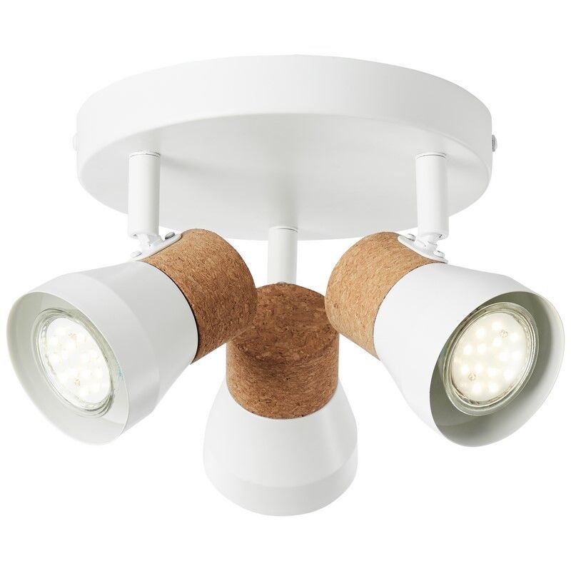 Cork ceiling light white, Charlotte Cork ceiling light white, Charlotte