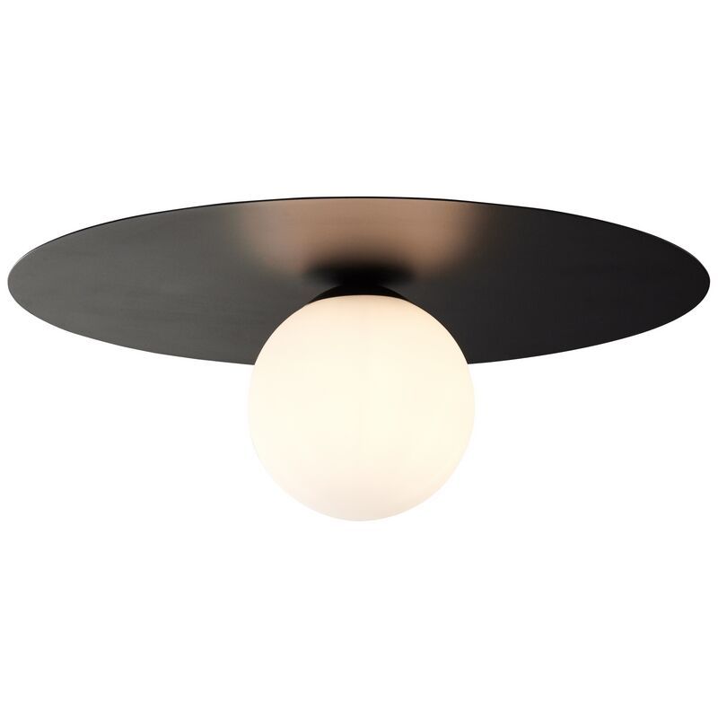 Modern flush ceiling light black, Gazi Modern flush ceiling light black, Gazi