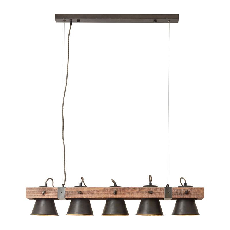 Wood pendant light brown, Audrey Wood pendant light brown, Audrey