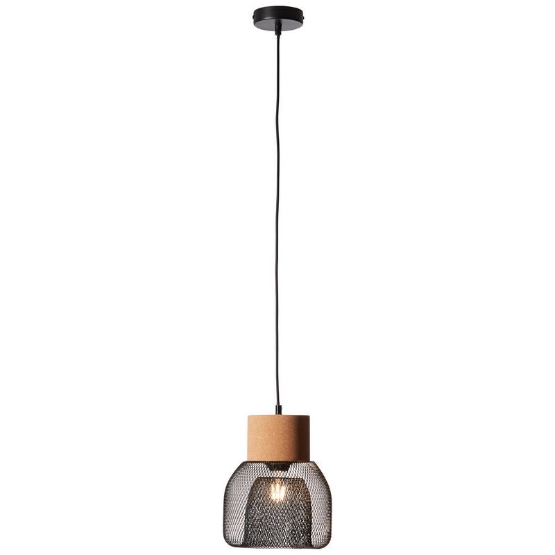 Cork pendant light black, Kayo