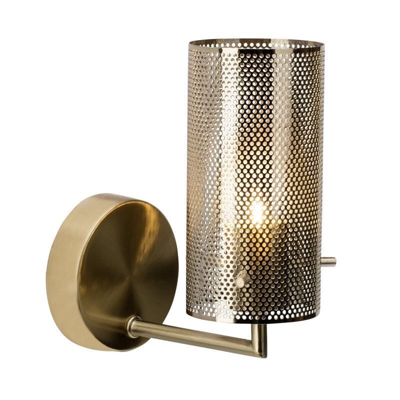 Modern wall spotlight brass, Albina