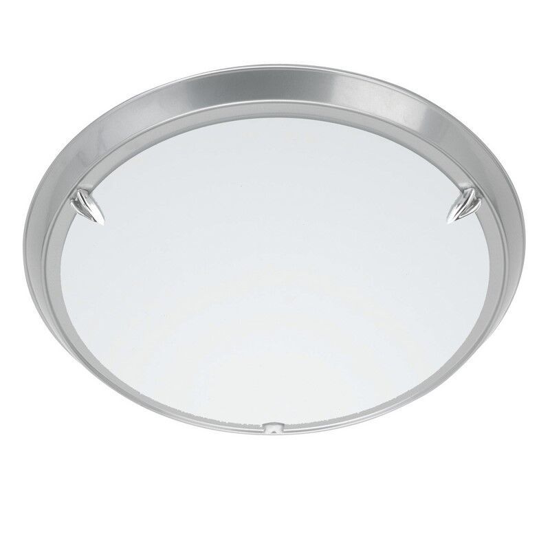 Glass ceiling light grey, Elene
