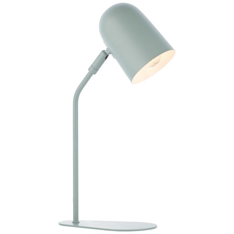 Modern table lamp green, Lukas, with switch