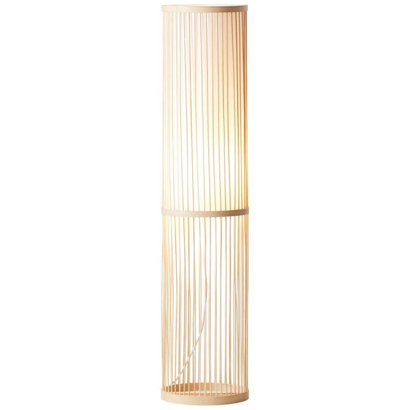 Basic floor lamp wood, Kayra, with switch