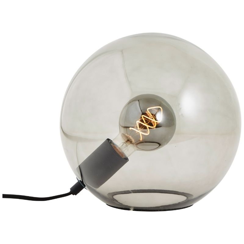 Design table lamp black, Widad, with switch