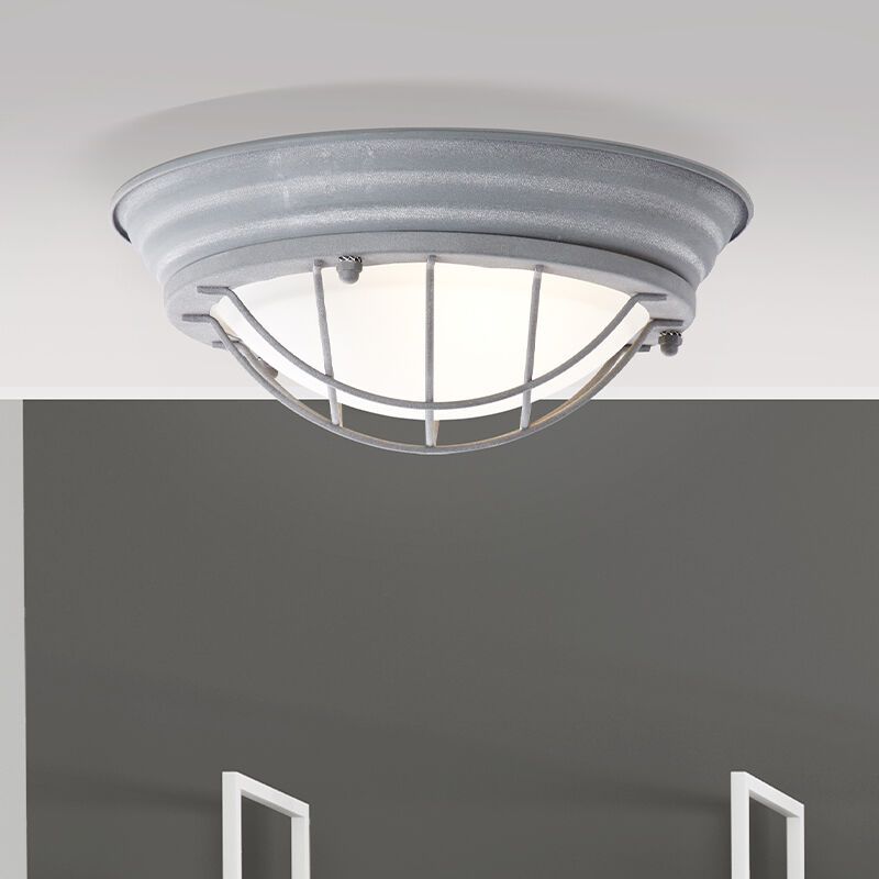 Industrial wall light grey, Aoife