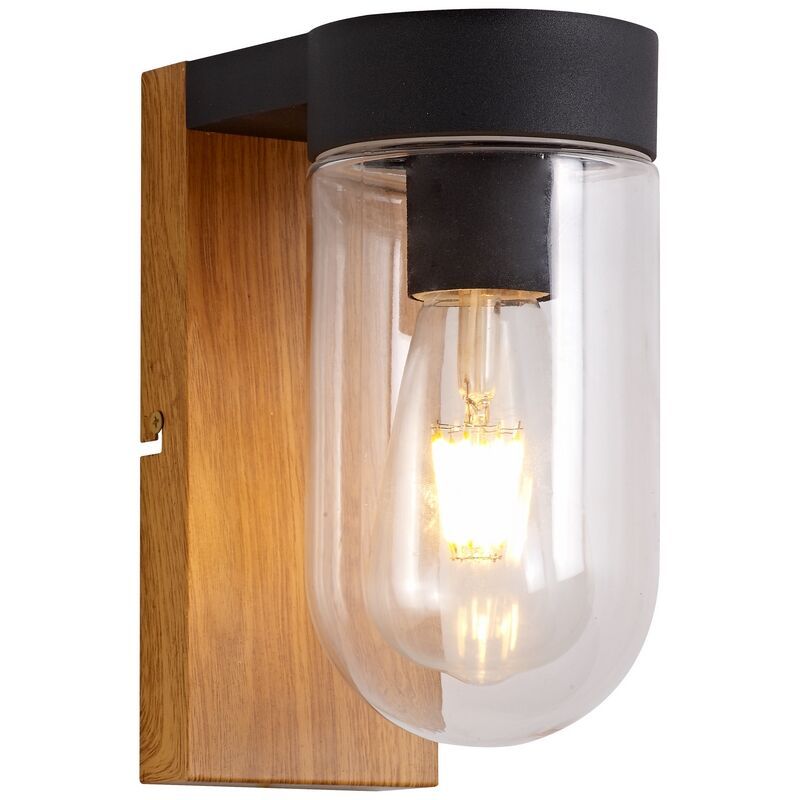 Modern outdoor light black, Danja, IP44