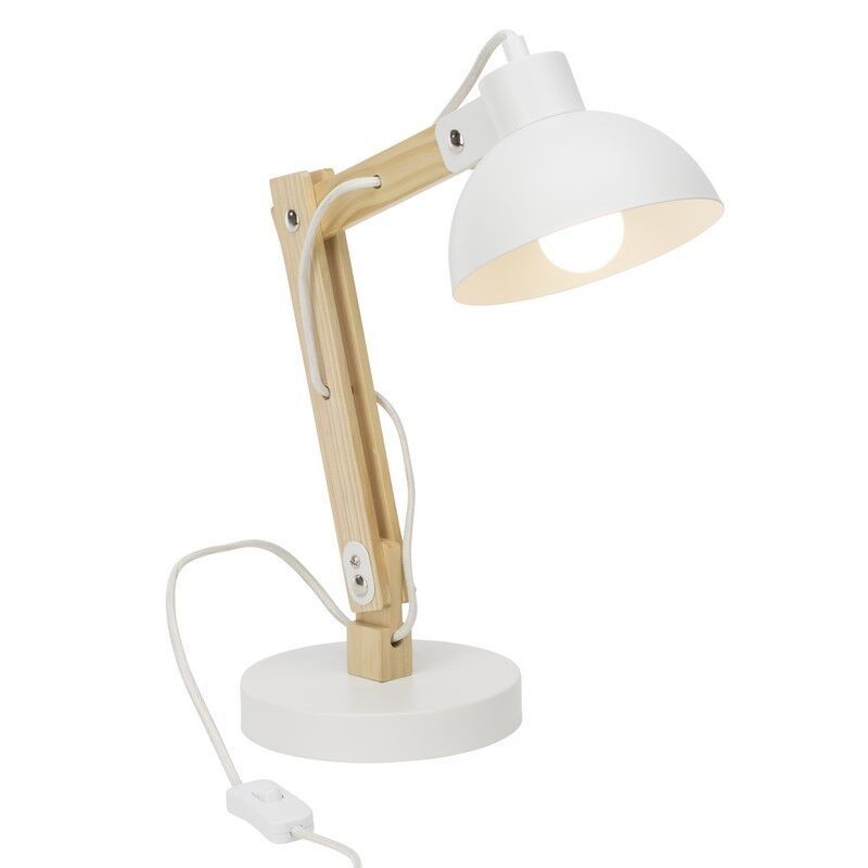 Modern desk lamp white, Allegra, with switch Modern desk lamp white, Allegra, with switch