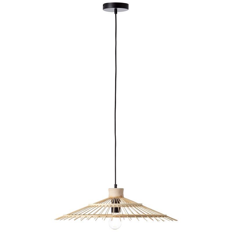 Wood pendant light black, Idris Wood pendant light black, Idris
