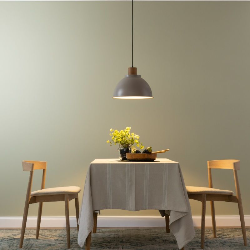 Rustic pendant light taupe, Thalina Rustic pendant light taupe, Thalina