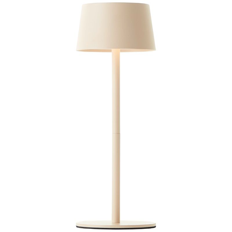 Modern outdoor table lamp beige, Petter, 2W, 3000K LED, IP44, 3-step dimmable