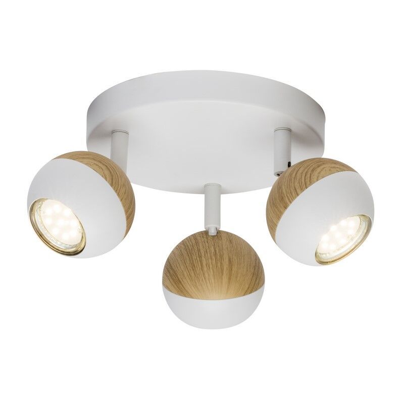 Modern ceiling spotlight brown, Anabel