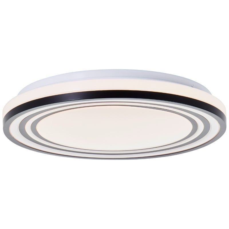 Modern ceiling light black, Merlijn, 24W, 3000K LED Modern ceiling light black, Merlijn, 24W, 3000K LED
