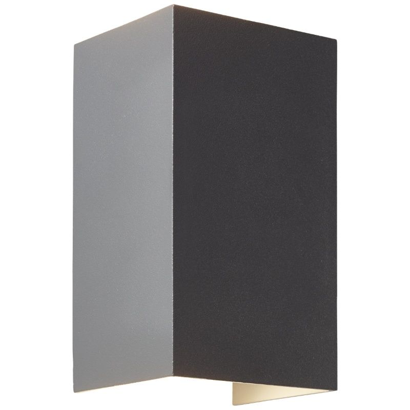 Modern up down wall light grey, Romar, 8W, 3000K LED, IP44