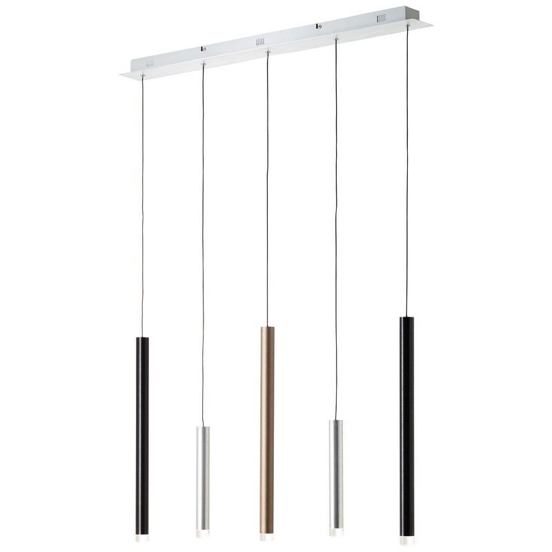 Modern pendant light silver, Olivia, 4W, 3000K LED Modern pendant light silver, Olivia, 4W, 3000K LED