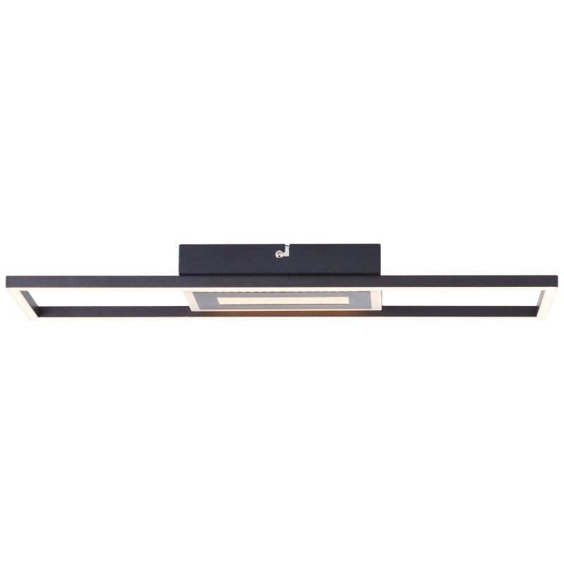 Design ceiling light black, Wahiba, 24W, 3000K LED