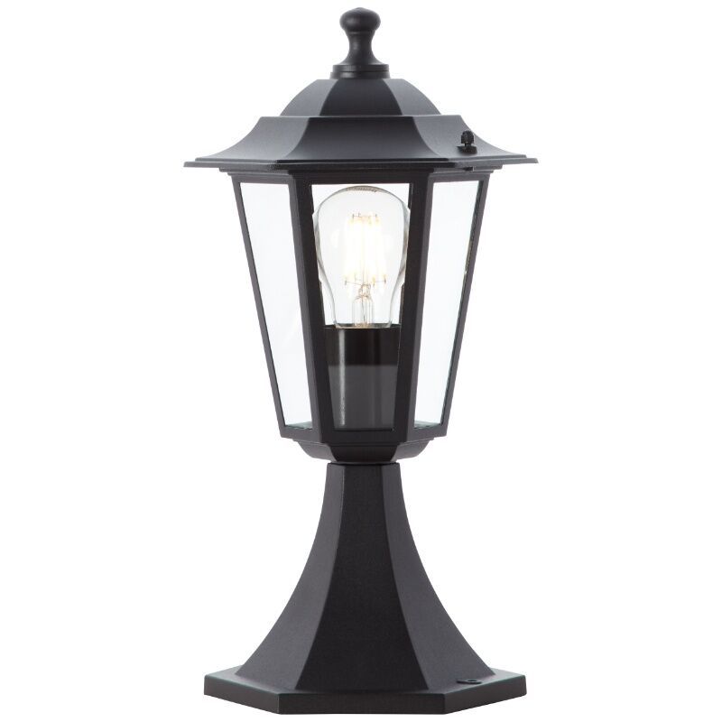 Classic outdoor light black, Radha, IP44