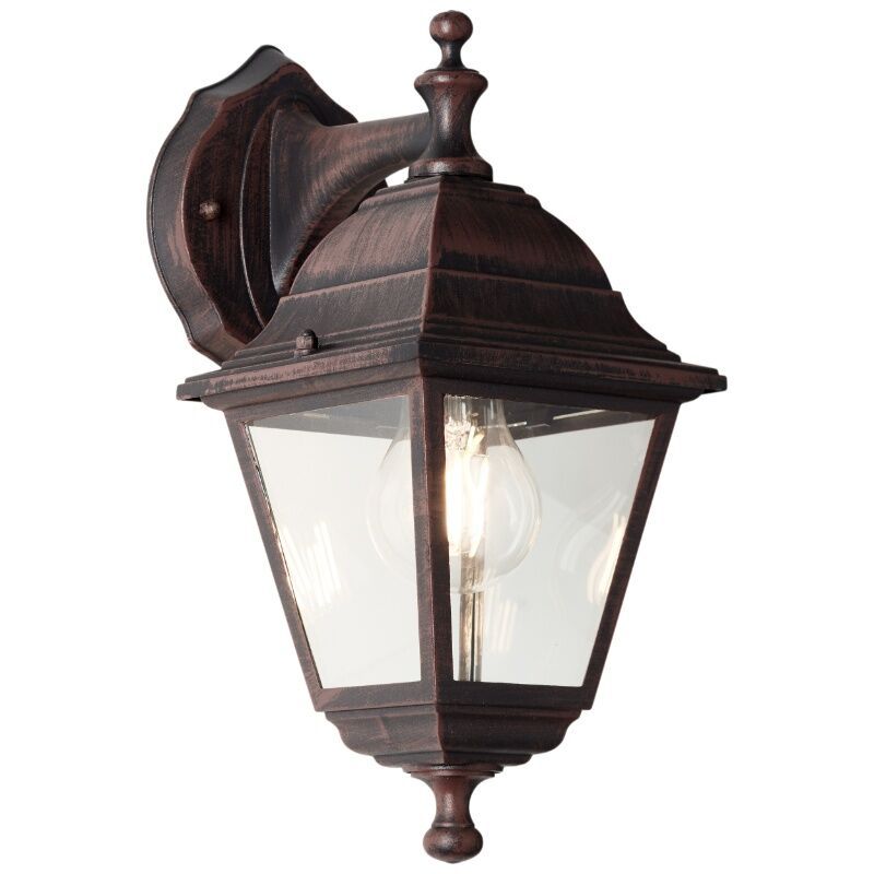 Classic outdoor light rust coloured, Kalle, IP44