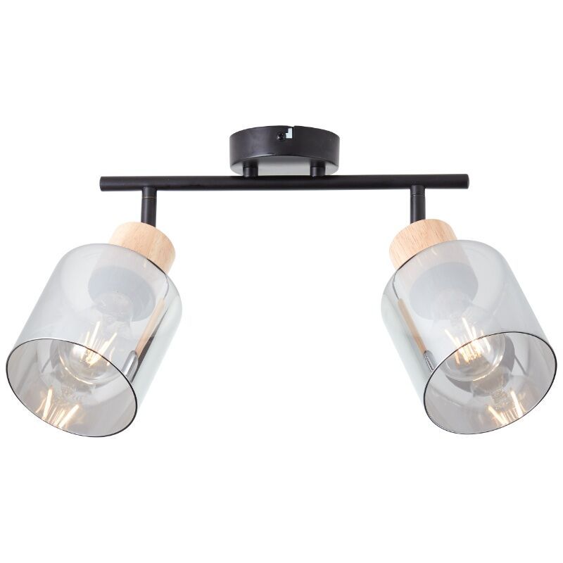 Modern ceiling spotlight grey, Serkan