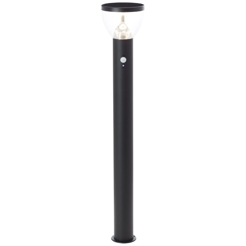 Modern solar outdoor floor lamp black, Saar, 3W, 3000K LED, IP44